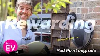 Thumbnail: A home EV charger that pays you back? Upgrading to a new Pod Point and earning some cash!