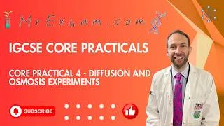 Thumbnail: IGCSE Core Practical 4 - Diffusion and Osmosis Experiments