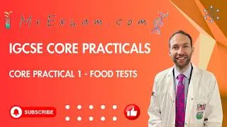 Thumbnail: IGCSE Core Practical 1 Theory - Food Tests
