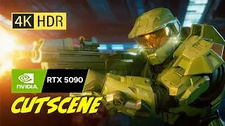 Thumbnail: Halo Infinite Campaign Cutscene on a  RTX 5090 - 4K Ultra Settings