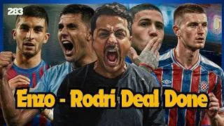Thumbnail: Rodri to Barcelona Done, Enzo to City?, Julián & Neto Moves I MrFootyCurious I Episode 283