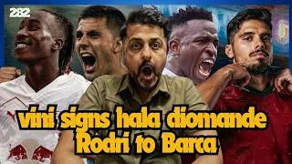 Thumbnail: Rodri, Vini, Neto, Barcola & More – Latest Transfer News, Rumours I MrFootyCurious I Episode 282