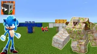 Thumbnail: SONIC 2 vs GIANT IRON GOLEM in CRAFTSMAN