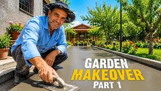 Thumbnail: I Transformed My Garden with Concrete! Amazing DIY Garden Makeover | Part 1