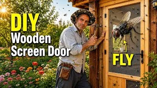 Thumbnail: DIY Wooden Screen Door | Build a Strong Mosquito & Fly Screen Door for Your House