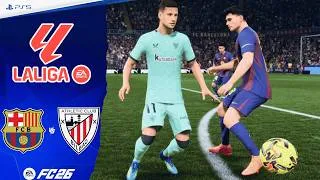 Thumbnail: Barcelona vs Athletic Bilbao | La Liga 26/27 | Full Match | FC 26 - PS5™ [4K]