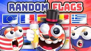 Thumbnail: 10 Solid Minutes of Random Flags | Countryballs Compilation