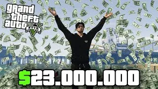 Thumbnail: I MADE 23 MILLION DOLLARS IN GTA 5 RP IN 7 MINUTES!