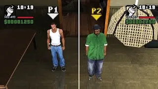Thumbnail: PLAY GTA SAN ANDREAS WITH 2 PLAYERS ! COMPLETE MISSIONS TOGETHER WITH YOUR FRIEND ON THE SAME PC!