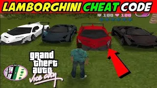 Thumbnail: GTA Vice City (LAMBORGHINI) Cheat Code