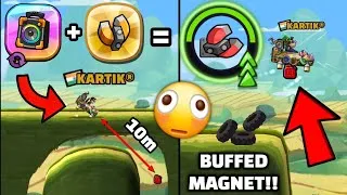 Thumbnail: BUFFED MAGNET BY AMPLIFIER MADE ME WIN! 🤯🏆 IN COMMUNITY SHOWCASE - Hill Climb Racing 2