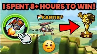 Thumbnail: IT TOOK ME 8+ HOURS TO WIN THIS TRACK! 🥵🏆 IN COMMUNITY SHOWCASE - Hill Climb Racing 2