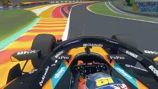 Thumbnail: Oscar Piastri's 2026 Belgian Grand Prix Qualifying Lap | Assetto Corsa