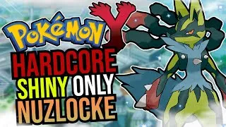 Thumbnail: Can i Beat Pokemon XY with ONLY SHINIES BLIND?