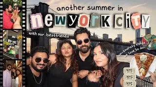 Thumbnail: CAN’T BELIEVE THIS HAPPENED: NEW YORK with our bestfriends🗽🚕 / Mridul & Aditya