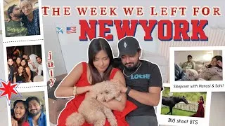 Thumbnail: Week in our lives: Let’s go to NEW YORK🥰 / Mridul & Aditya