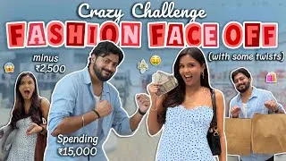 Thumbnail: Fashion Battle: Husband vs Wife🤪✂️ / Mridul & Aditya