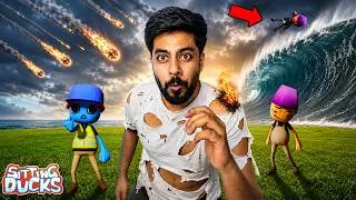 Thumbnail: I SURVIVED THIS DISASTER WITH FRIENDS !! Sitting ducks gameplay | Mr IG