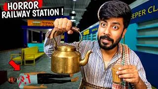 Thumbnail: THIS INDIAN RAILWAY STATION HORROR GAME IS INSANE !! Railway chaiwala gameplay | Mr IG