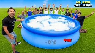 Thumbnail: Ice Bath Challenge Kaun Jitega ? 🥶