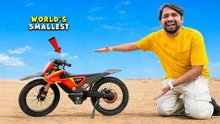 Thumbnail: World's Smallest Electric Bike...For Adults | 100 km/h