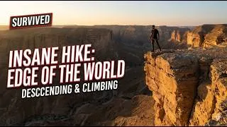 Thumbnail: Descending Into Jebel Fihrayn: Saudi Arabia's Most INSANE Hike