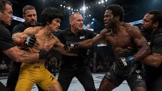 Thumbnail: 🔥 BRUCE LEE vs JARED CANNONIER 😱 | The Dragon Faces The Killa! 🐉🥊 (EA SPORTS UFC 5)