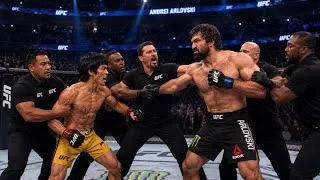 Thumbnail: 🔥 BRUCE LEE vs ANDREI ARLOVSKI 🐉🥊 | (EA SPORTS UFC 5) (MR. JOJO - MMA REALM) (4K HDR)