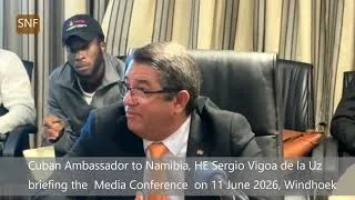 Thumbnail: The Cuban Ambassador to Namibia, HE, Sergio Vigoa de la Uz