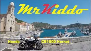 Thumbnail: Honda CB1000 Hornet – Riding the Stunning Coastal Road Between France & Spain 🌊