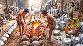 Thumbnail: Traditional Metal Casting: Making Aluminium Pots by Hand