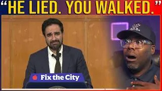 Thumbnail: Mamdani WALKS OUT After Reporter Asks Him To Condemn DSA Leader’s Lies