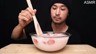 Thumbnail: [ASMR] HWACHAE | KOREAN WATERMELON PUNCH | DRINKING ASMR | ICE EATING | SLEEP | 99.99% SATISFACTION