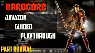 Thumbnail: [Normal] HARDCORE Javazon Amazon Guided Playthrough | Diablo 2 Reign of the Warlock