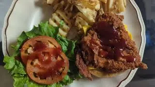 Thumbnail: 🔥 SPICY CHICKEN SANDWICH — THIS ONE HAS A KICK! 🌶️🍗