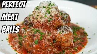 Thumbnail: The Most Juicy Homemade Meatballs & Marinara From Scratch