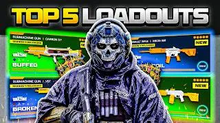 Thumbnail: the TOP 5 *BROKEN* META Loadouts in Warzone After the NEW UPDATE! (Warzone BEST Builds)