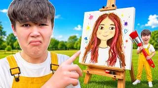 Thumbnail: Рисуем одну картину втроём