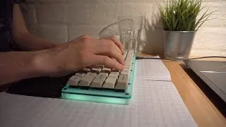 Thumbnail: Cherry MX silent black sound test - b.face acrylic case