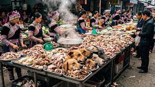 Thumbnail: Vietnamese Dog Meat Cuisine 🇻🇳 | How Vietnamese People Eat Dog Meat