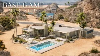 Thumbnail: BASE GAME Mid Century House | The Sims 4: Speed Build