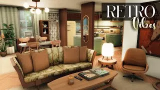 Thumbnail: NOSTALGIC APARTMENT | Retro Vibes Only! | NO CC | The Sims 4: Speed Build