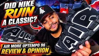 Thumbnail: DID NIKE RUIN A CLASSIC? AIR MORE UPTEMPO ‘96 REVIEW & HONEST OPINION