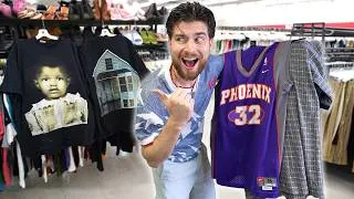 Thumbnail: $100  T-Shirts Found In The Thrift Store!! Vintage Shopping on a Budget