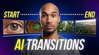 Thumbnail: How to Create CINEMATIC AI Transitions