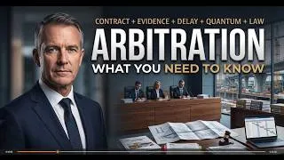 Thumbnail: Construction Arbitration Masterclass: need to know about Arbitration | Discussion 11 #MrQS