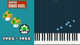 Thumbnail: Evolution 1UP Sounds from Mario Games