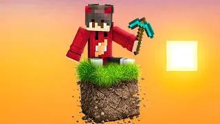 Thumbnail: Minecraft But It's One REALISTIC Block..!