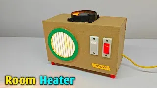 Thumbnail: Cardboard से बना Low Cost Room Heater || Homemade Mini Room Heater Science Project Working Model 