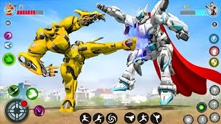 Thumbnail: Bumblebee Robot Fighting Jet Car Transformation Robot Game Super Car - Android Gameplay